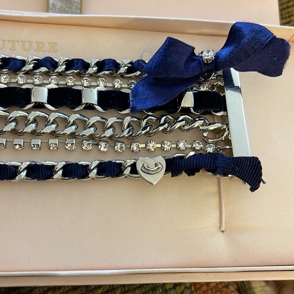 Extremely rare Juicy Couture circa 2010 multi chain magnetic clasp bracelet - Picture 4 of 10